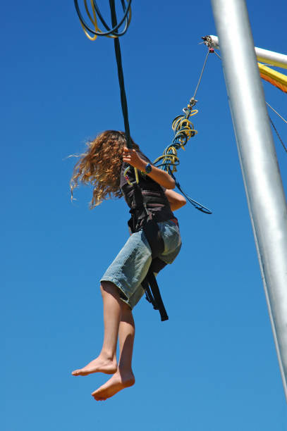 istock GIRL ON INVERTED BUNGEE 172150516