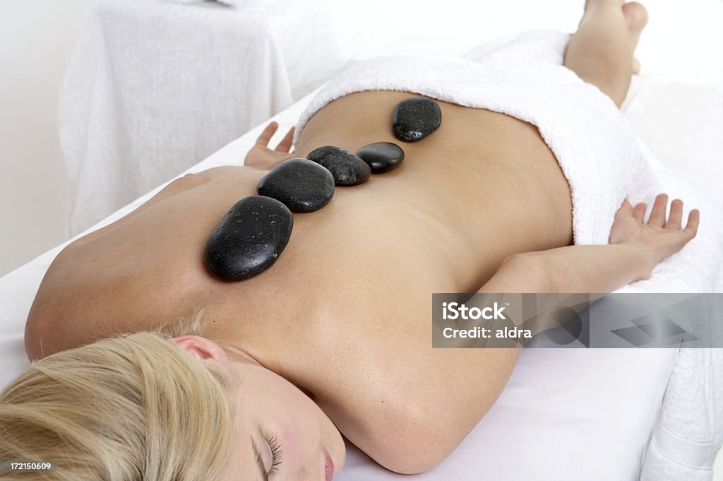 Sesión de masajes - Foto de stock de Adulto libre de derechos
