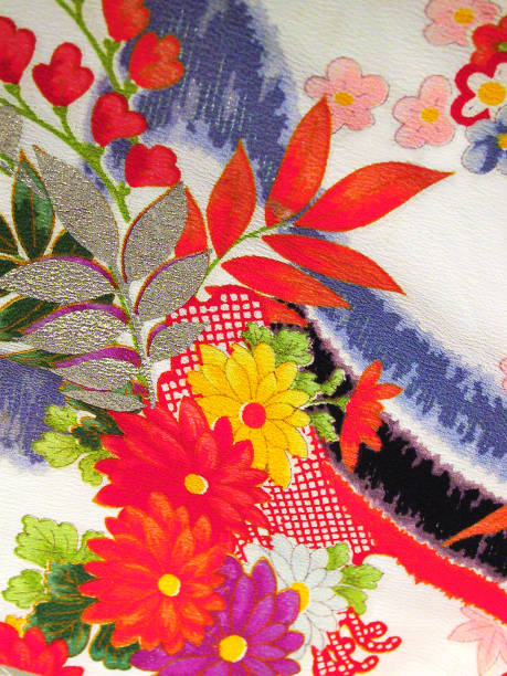 istock Cloth of Silk Kimono 172150702
