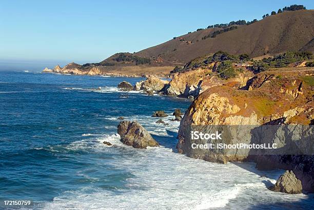 Pacific Coast Highway Califórnia - Fotografias de stock e mais imagens de Admirar a Vista - Admirar a Vista, Ao Ar Livre, Big Sur