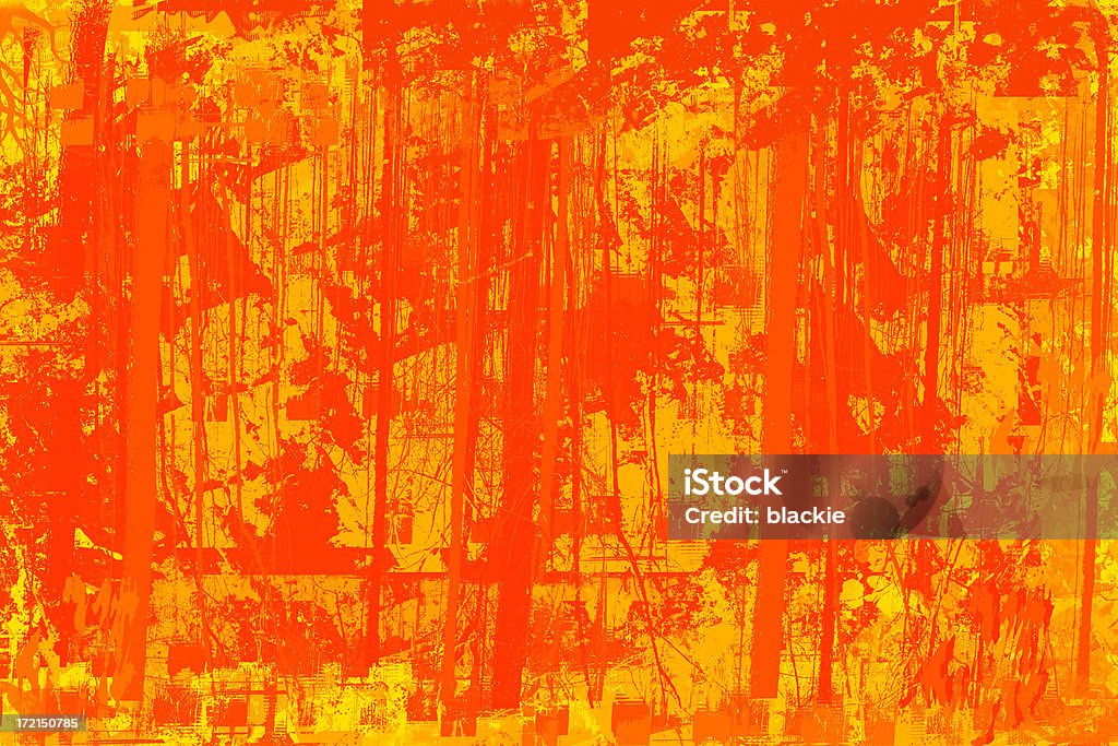Abstract - Red Orange Grunge Background or Mask Orange Grunge Background or Mask Graffiti Stock Photo
