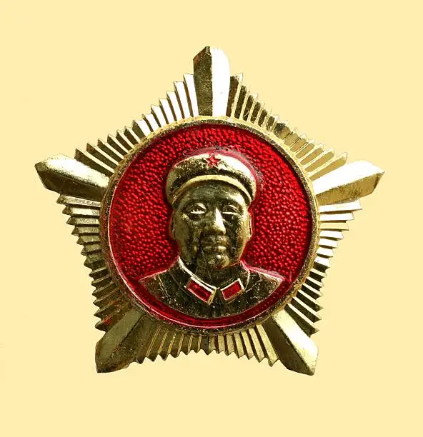 Mao pin batch from the sixties which was handed to the Chinese communist party members in the 60ies.