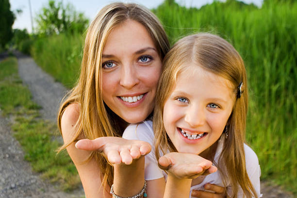 Mutter und Tochter – Foto