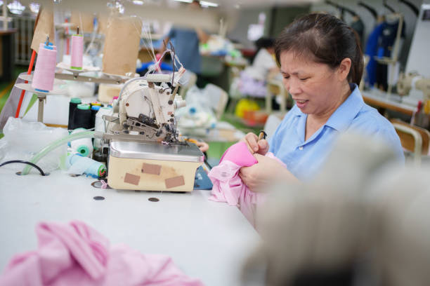 istock Female worker in garment factory 1721511433