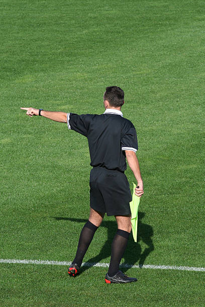 Referee stock photo