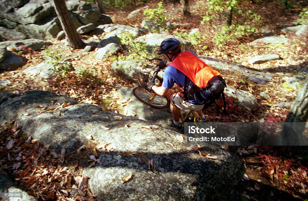 Ciclismo de montaña de hélice - Foto de stock de Andar en bicicleta libre de derechos