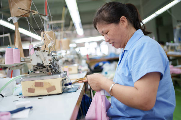istock Female worker in garment factory 1721514135