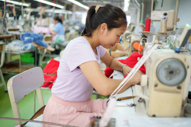 istock Female worker in garment factory 1721515797