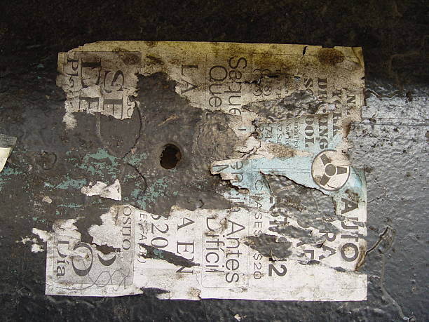 istock grunge layer old faded paper on wall 172151789