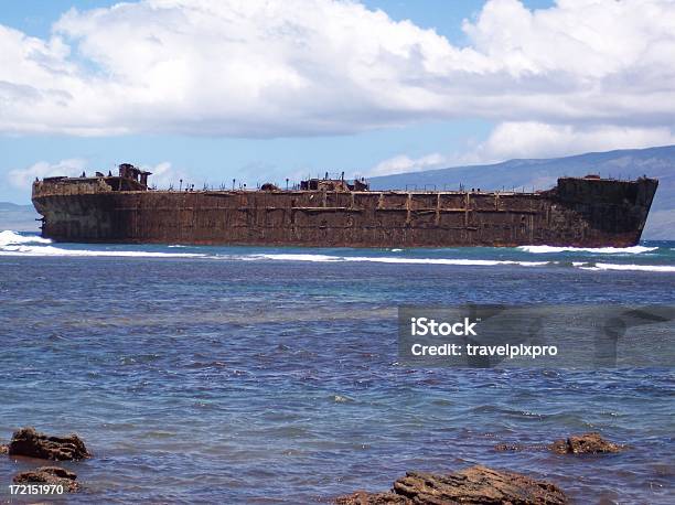 Playa Naufragio Foto de stock y más banco de imágenes de Lanai - Lanai, Playa, Abandonado