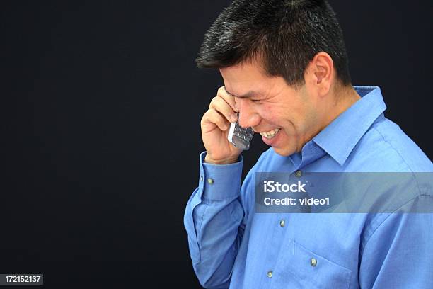 Homem Asiático A Falar 3 - Fotografias de stock e mais imagens de Azul - Azul, Camisa com botões, Homens