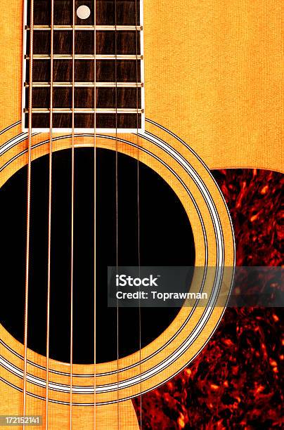 Guitarra Acústica - Fotografias de stock e mais imagens de Madeira - Material - Madeira - Material, Pícea-de-Sitka, Arte, Cultura e Espetáculo