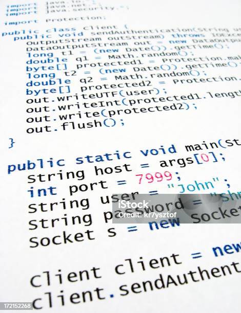 Código De Java Foto de stock y más banco de imágenes de Lenguaje de ordenadores - Lenguaje de ordenadores, Letra C, Cliente