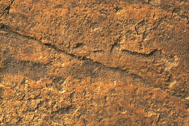 Dark brown stone rock background stock photo