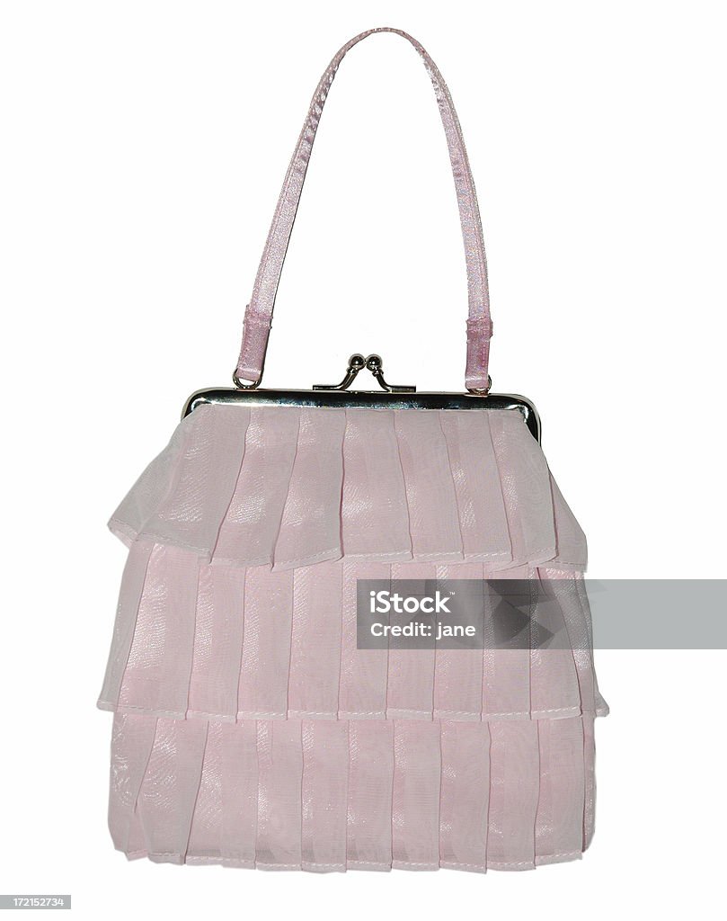 Bolso rosa plegado - Foto de stock de Bolso libre de derechos