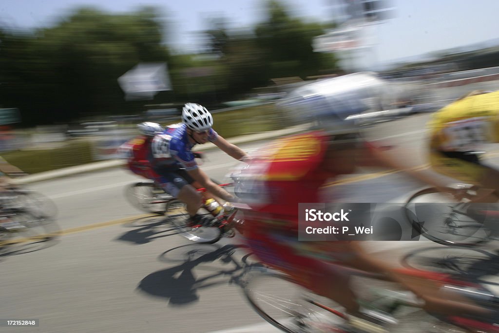 Bicycle Race Intense Bicycle Race. Activity Stock Photo