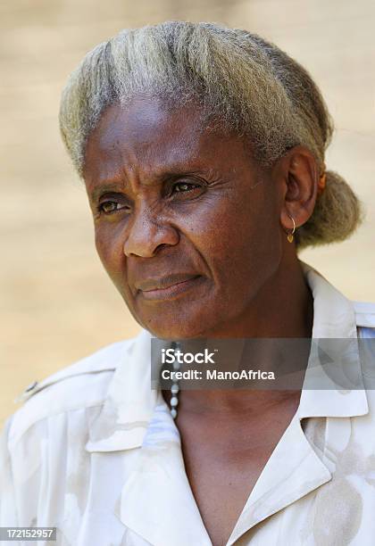 Old African Lady Frowning Two Stock Photo - Download Image Now - African-American Ethnicity, Loneliness, One Woman Only