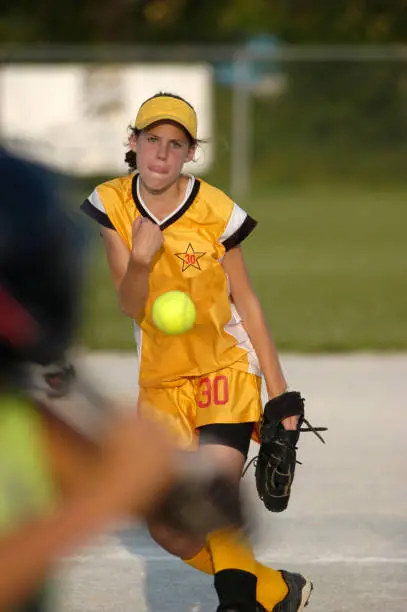 Photo of Softball Pitcher