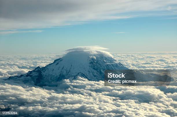 Berg Rainer Luft Foto Stockfoto und mehr Bilder von Berg - Berg, Blau, Bundesstaat Washington