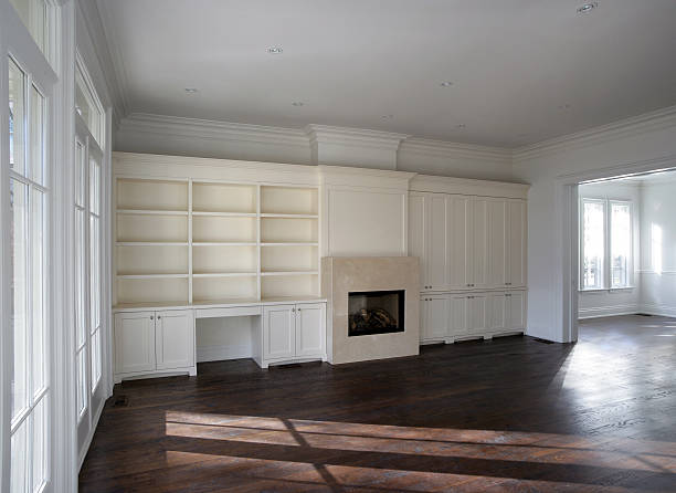 istock New Family Room with Fireplace 172154191
