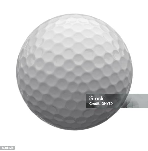 Leere Golf Ball Stockfoto und mehr Bilder von Einzelner Gegenstand - Einzelner Gegenstand, Fotografie, Freisteller – Neutraler Hintergrund