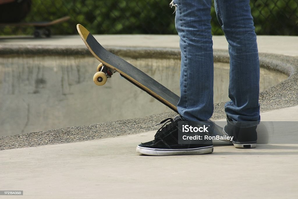 SkateBoard3 - Lizenzfrei Am Rand Stock-Foto