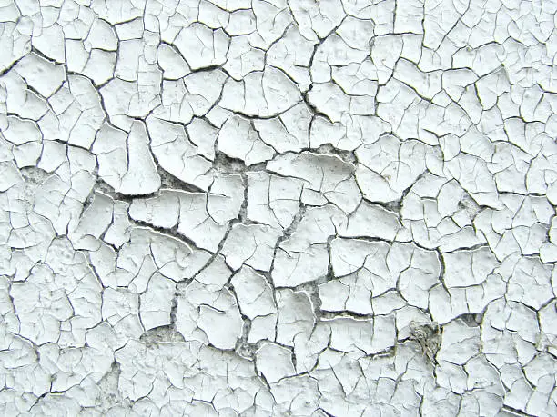 Photo of Aged cracked peeling paint texture background