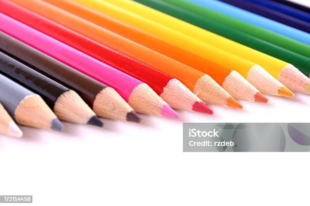 Photo libre de droit de Crayons De Couleur 2 banque d'images et plus d'images libres de droit de Art - Art, Art et Artisanat, Art pictural