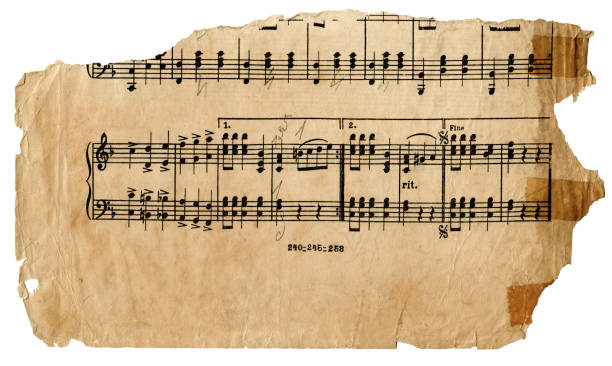 istock Piece of Old Music 172155084