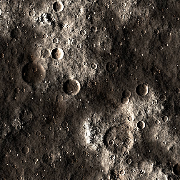 Lunar Surface stock photo