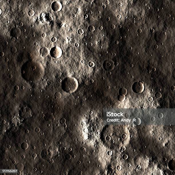 Foto de Superfície Lunar e mais fotos de stock de Lua - Lua, Paisagens Lunares, Cratera de Meteoro