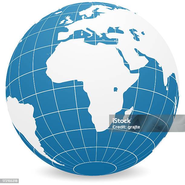 월드 글로브 아프리카가 0명에 대한 스톡 사진 및 기타 이미지 - 0명, 경도, 대서양