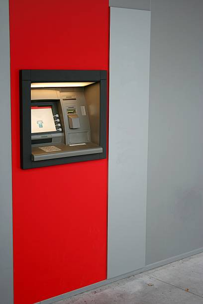 Automatic Teller machine stock photo