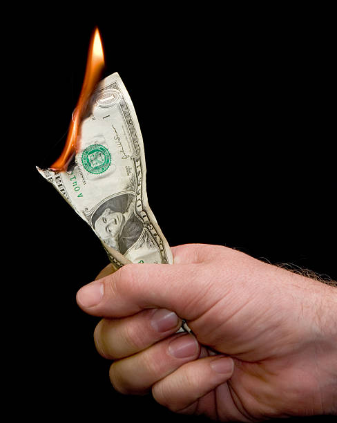 istock Money to Burn / $1 172155516