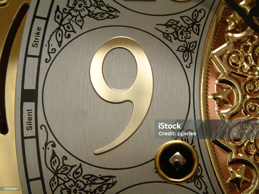 number 9 - Lizenzfrei Alt Stock-Foto