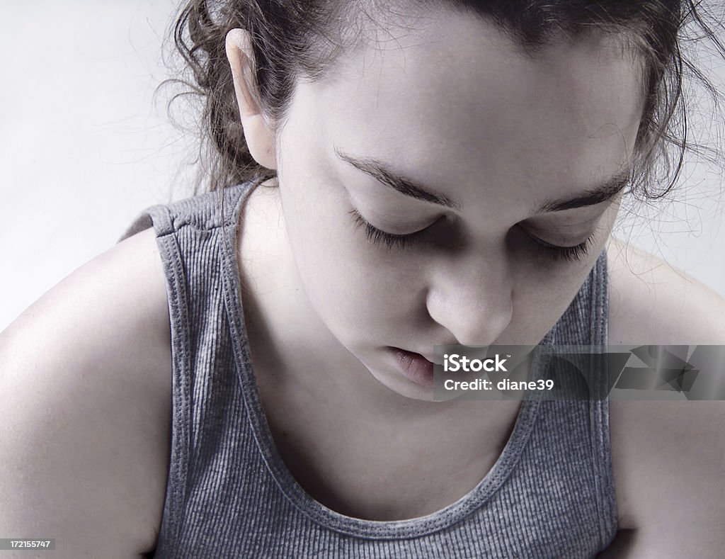 Di pensare - Foto stock royalty-free di Adolescente