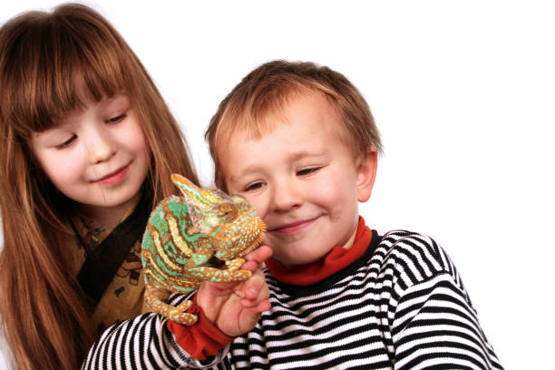 istock Friends with a reptile 172155766