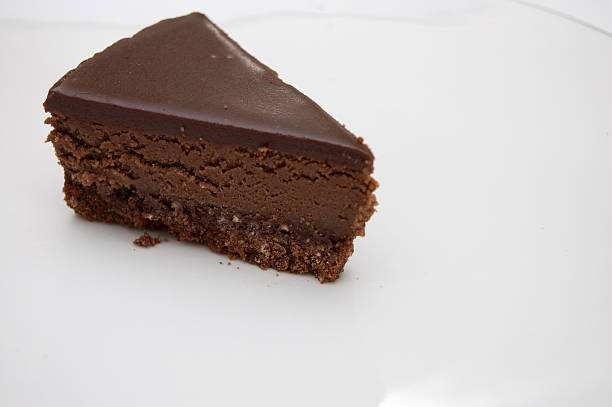 チョコレートチーズケーキ 1 - chocolate cheesecake ストックフォトと画像