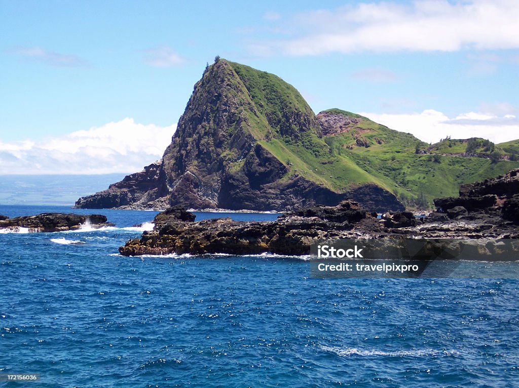 Maestoso Monolith - Foto stock royalty-free di Isola di Maui