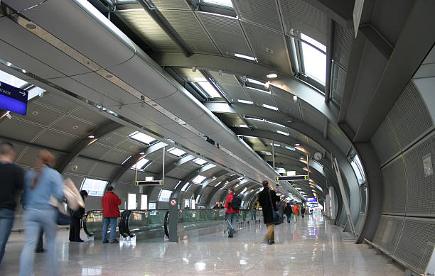 istock Passengers walking by at the airport 172156106