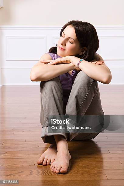 Relaxation Time Stock Photo - Download Image Now - Barefoot, One Woman Only, Women