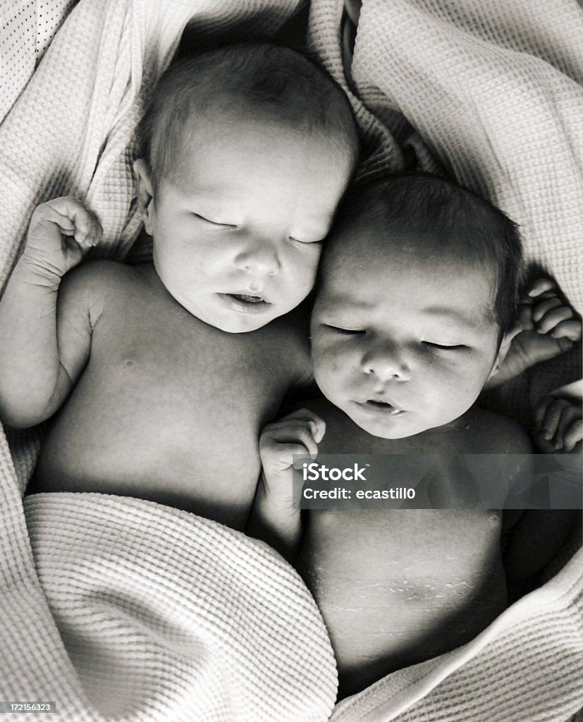 Amigos de nascimento - Royalty-free Gémeos - Nascimento Múltiplo Foto de stock
