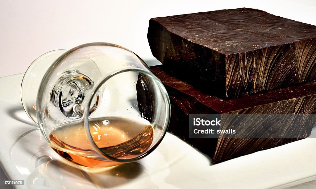 Chocolate & Cognac - Royalty-free Bebida Alcoólica Foto de stock