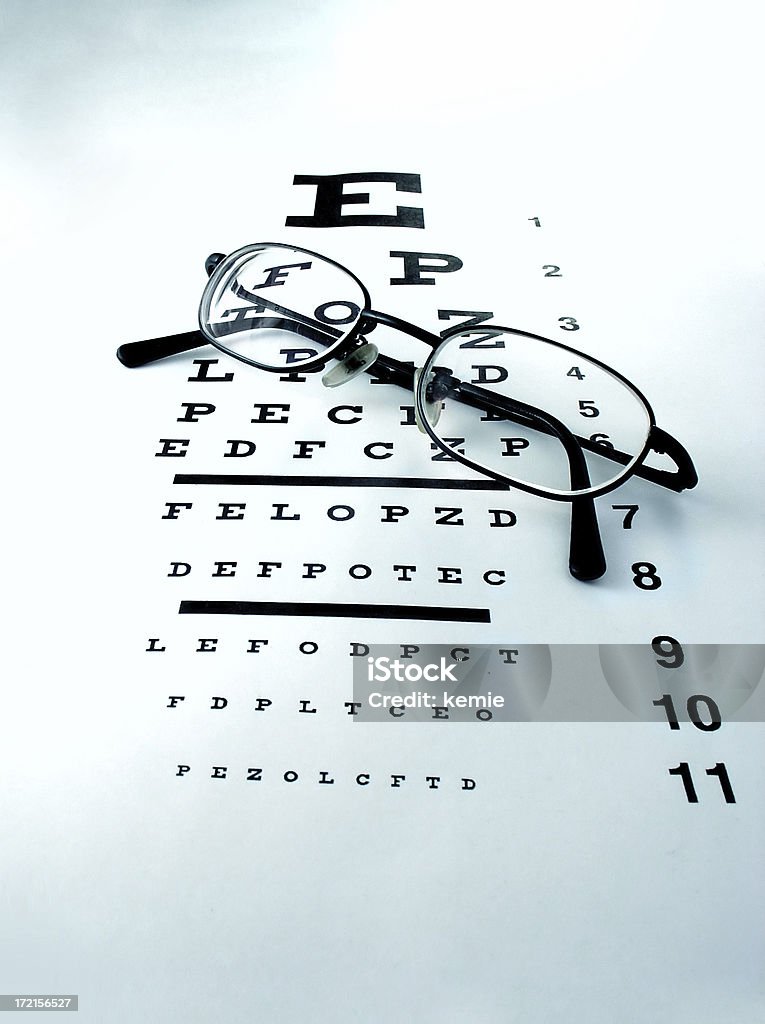 Examen de la vision - Photo de Examen de la vision libre de droits