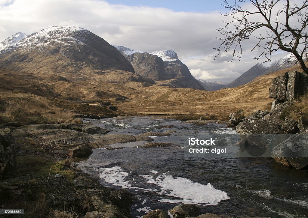 Glencoe, inverno - Foto de stock de Beleza natural - Natureza royalty-free