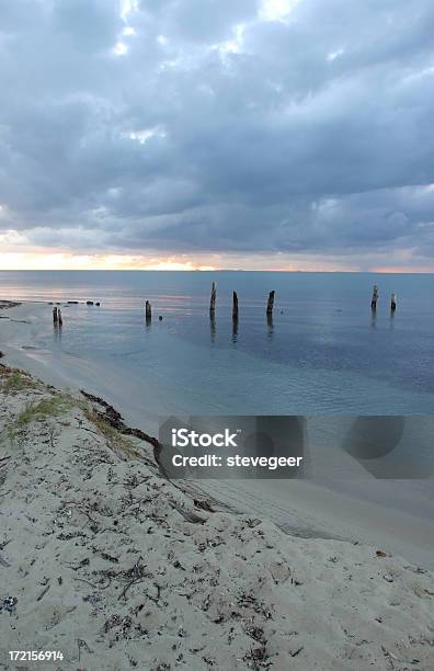 Praia Em Sunrise - Fotografias de stock e mais imagens de Amanhecer - Amanhecer, América Central, Areia