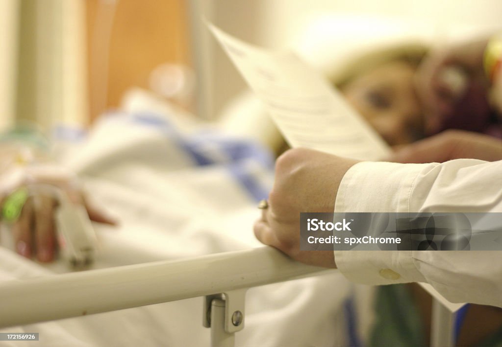 Arzt und Patient - Lizenzfrei Ambulante Behandlung Stock-Foto