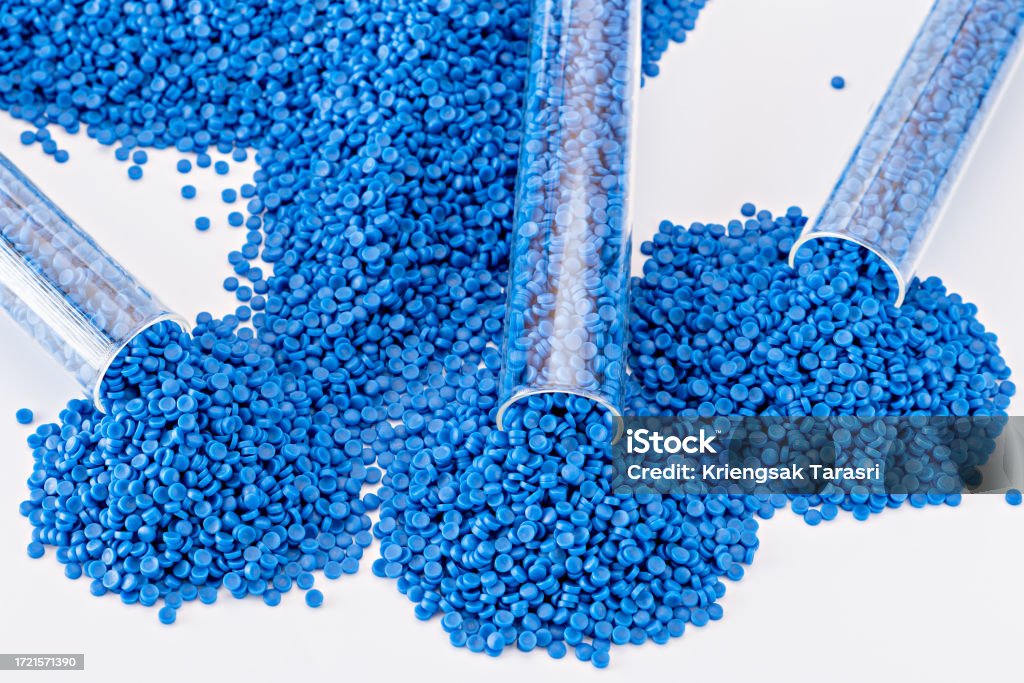 Plastic Powder Sample White Plastic Grain Plastic Polymer Granules Hand Hold Polymer Pellets ...