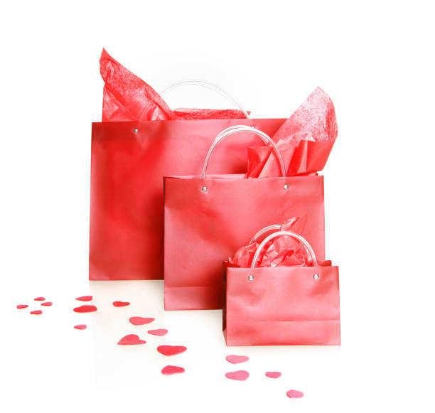 istock Red bags and hearths 172157481