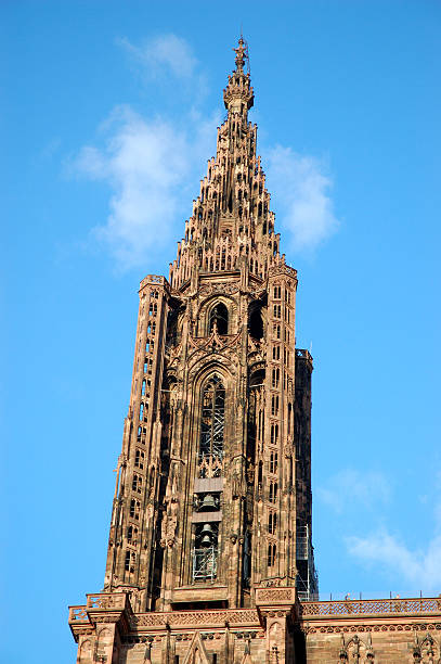 Catedral de Estrasburgo Spire - foto de acervo